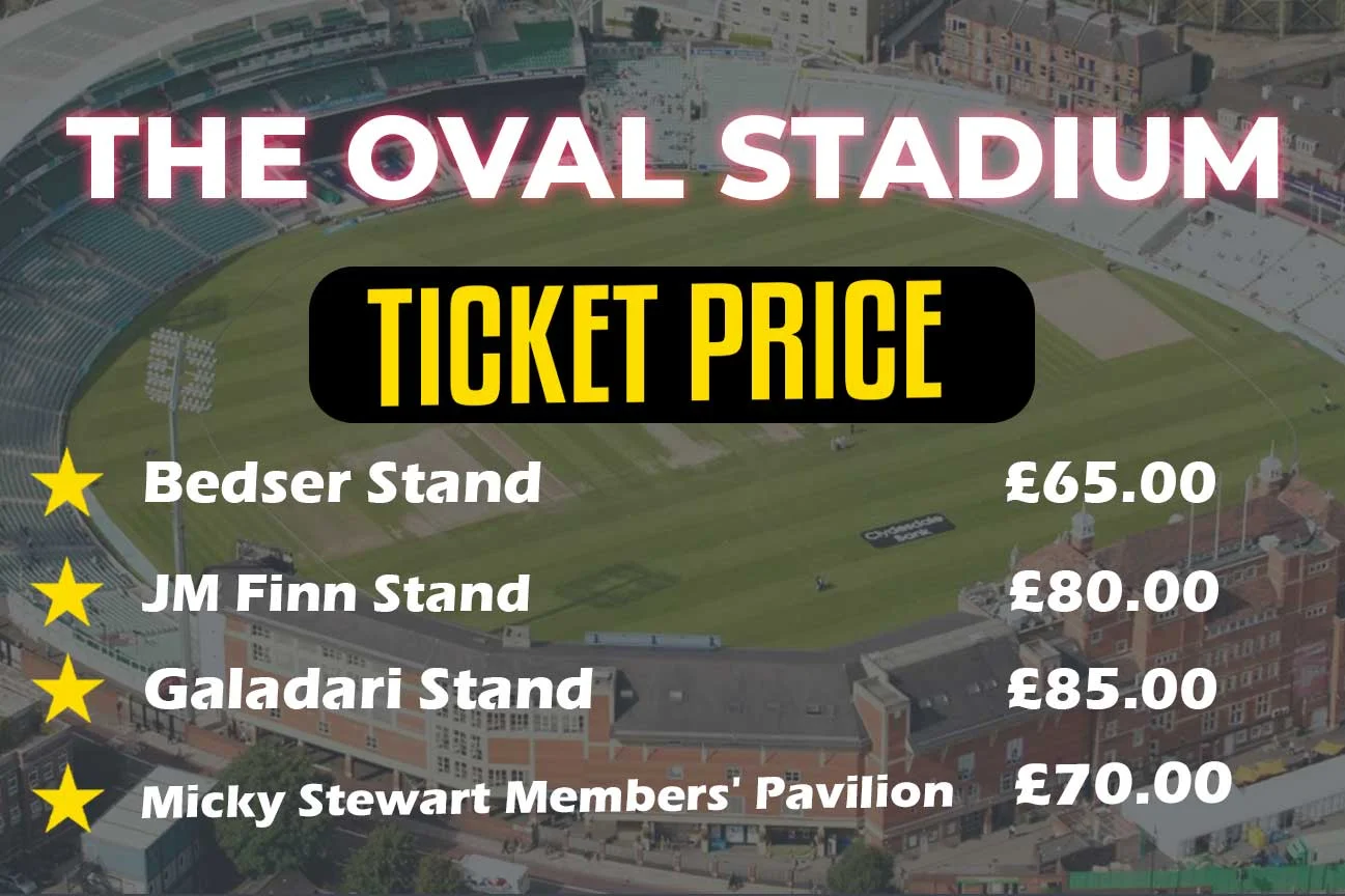 The Oval Tickets